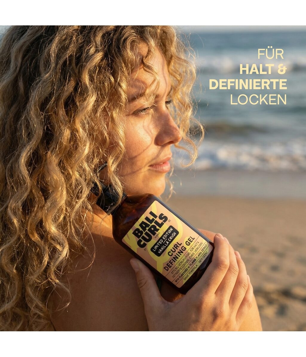 Гель для волос Bali Curls Curl Defining Gel Vanilla Crush, для кудрявых волос, 150 мл — фото 4