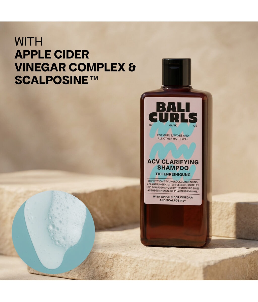 Шампунь Bali Curls ACV Clarifying глубоко очищающий, для кудрявых волос, 200 мл — фото 2