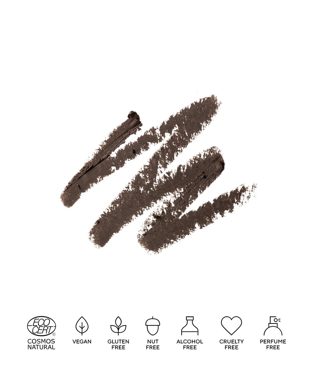 Карандаш для глаз Madara The Eye Pencil с минеральными пигментами, оттенок 2 Brown, 1 г — фото 3