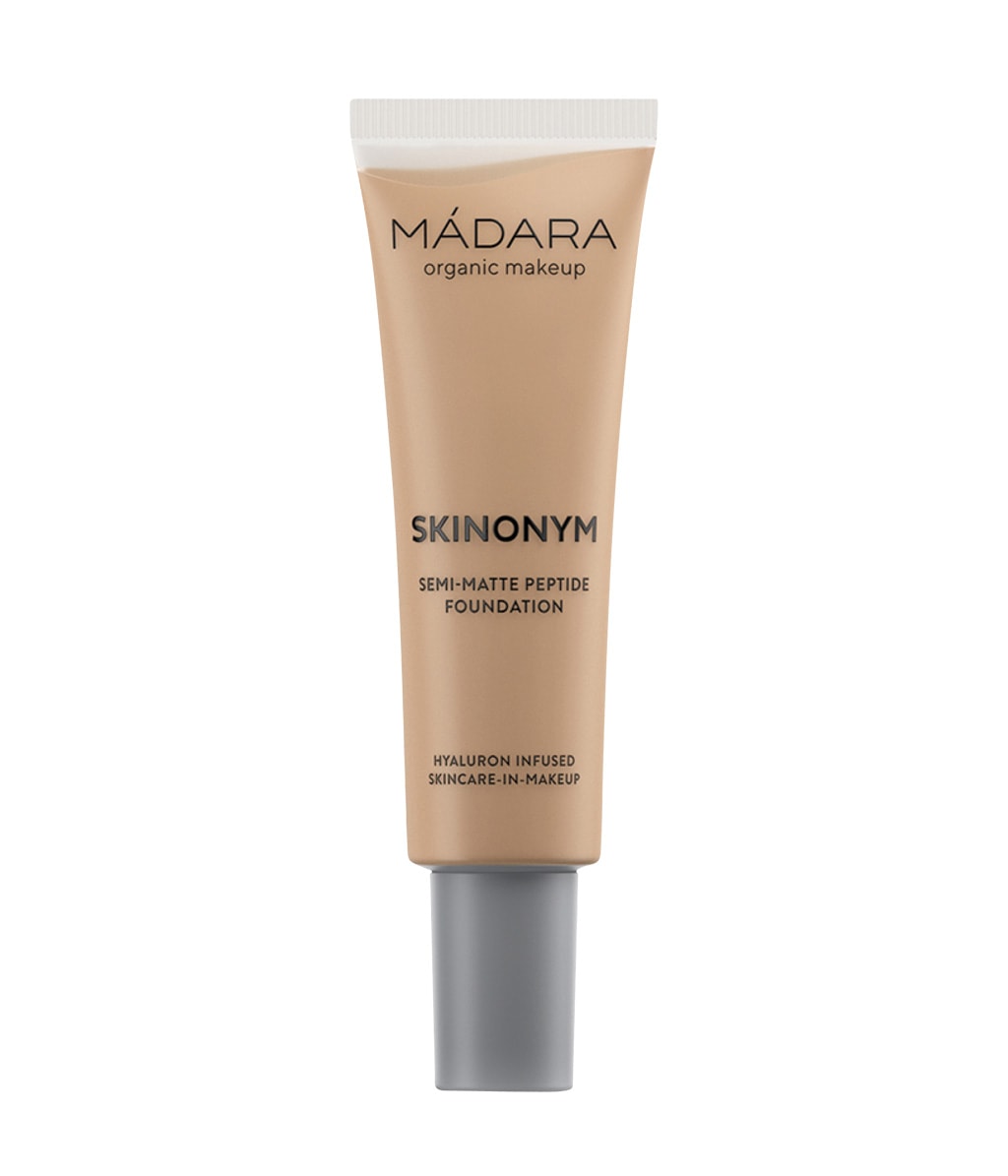 Тональная основа Madara Skinonym Semi-Matte Peptide Foundation полуматовая, минеральная, оттенок 55 - Clay