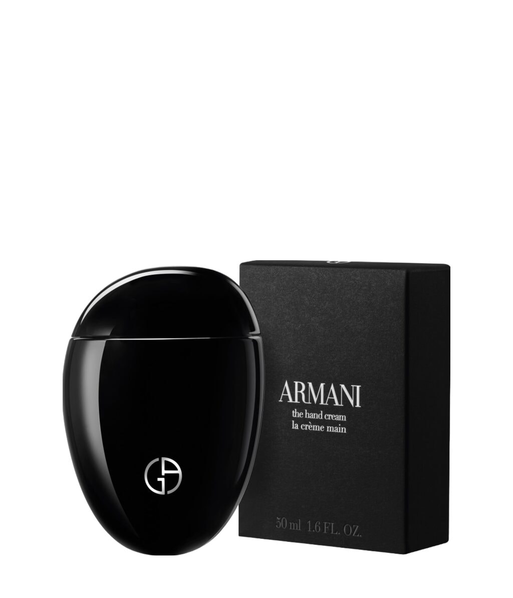 Крем для рук Giorgio Armani Crema Nera Hand Cream, с пептидами и биотином, 50 мл — фото 2