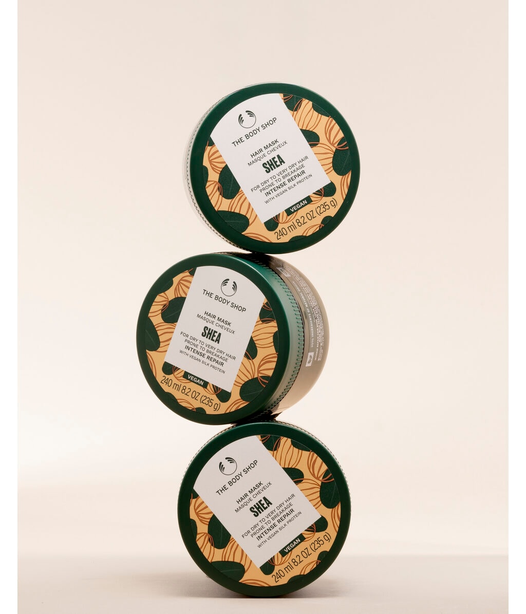 Маска для волос The Body Shop Shea Intense Repair восстанавливающая, для сухих и ломких волос, 240 мл — фото 2
