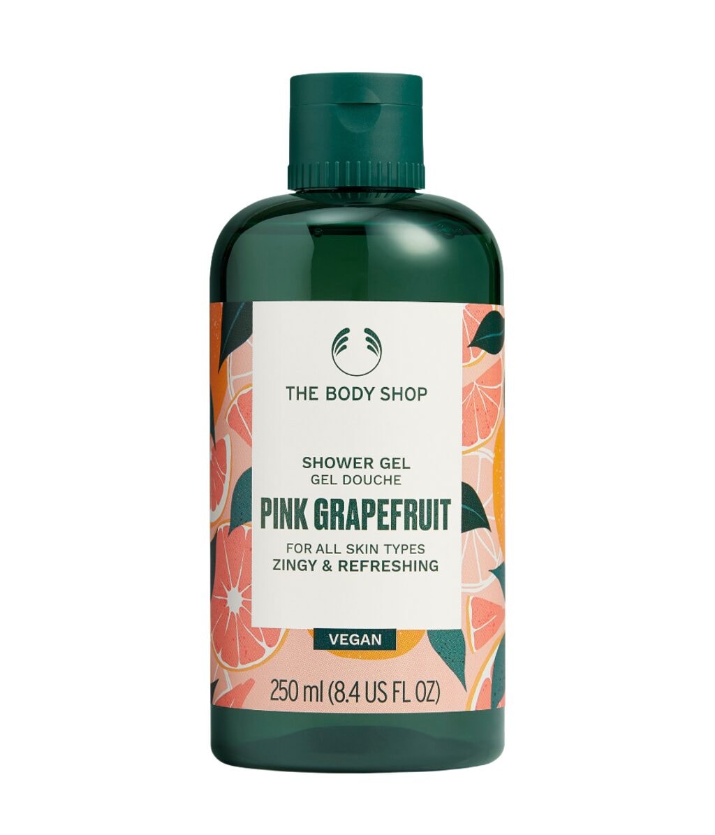 Гель для душа The Body Shop Pink Grapefruit, розовый грейпфрут, 250 мл