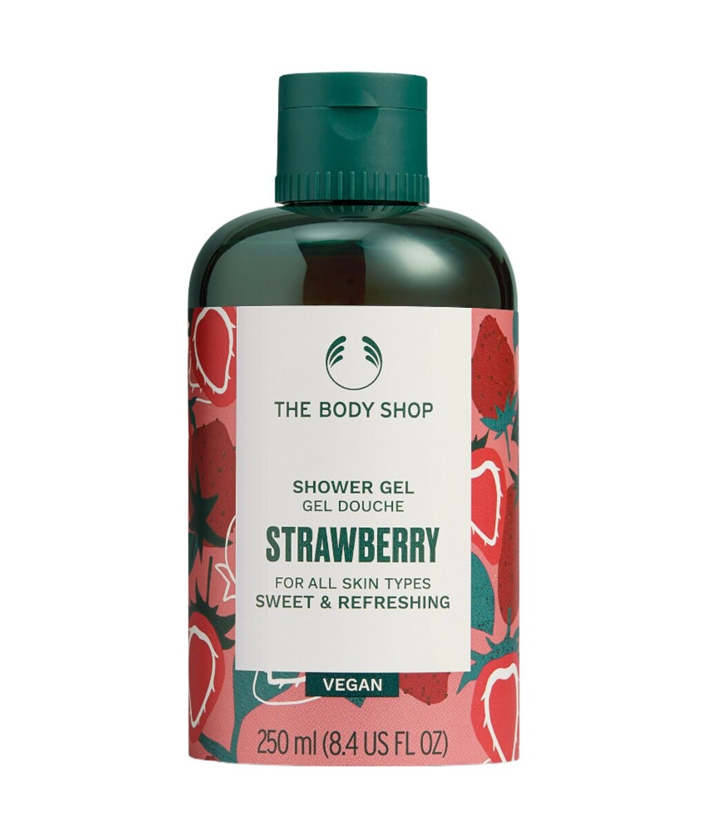 Гель для душа The Body Shop Strawberry, клубника, 250 мл