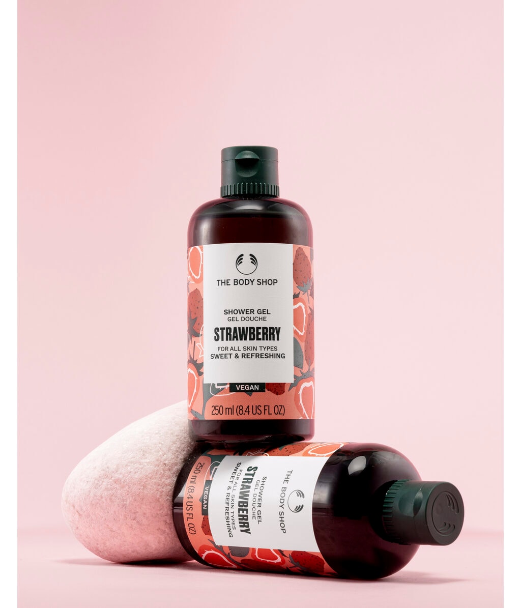 Гель для душа The Body Shop Strawberry, клубника, 250 мл — фото 2