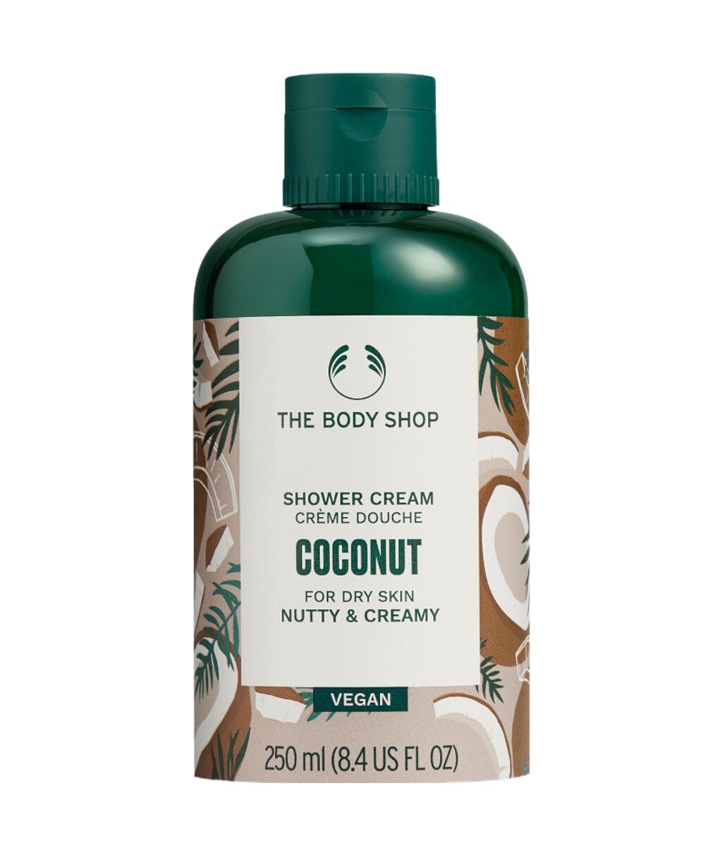 Крем для душа The Body Shop Coconut Shower Cream, для сухой кожи, 250 мл