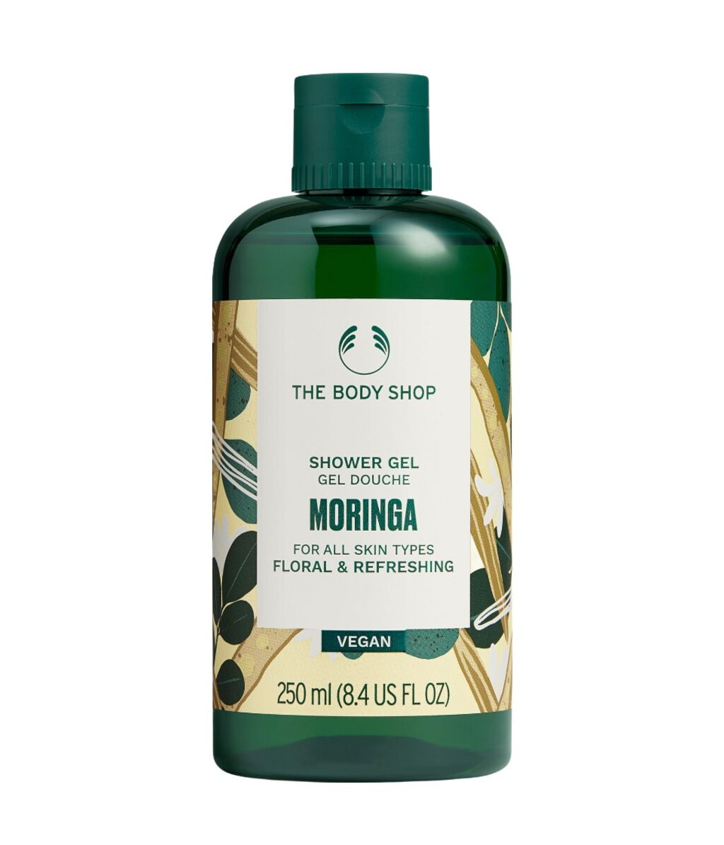 Гель для душа The Body Shop Moringa, с маслом семян моринги, 250 мл