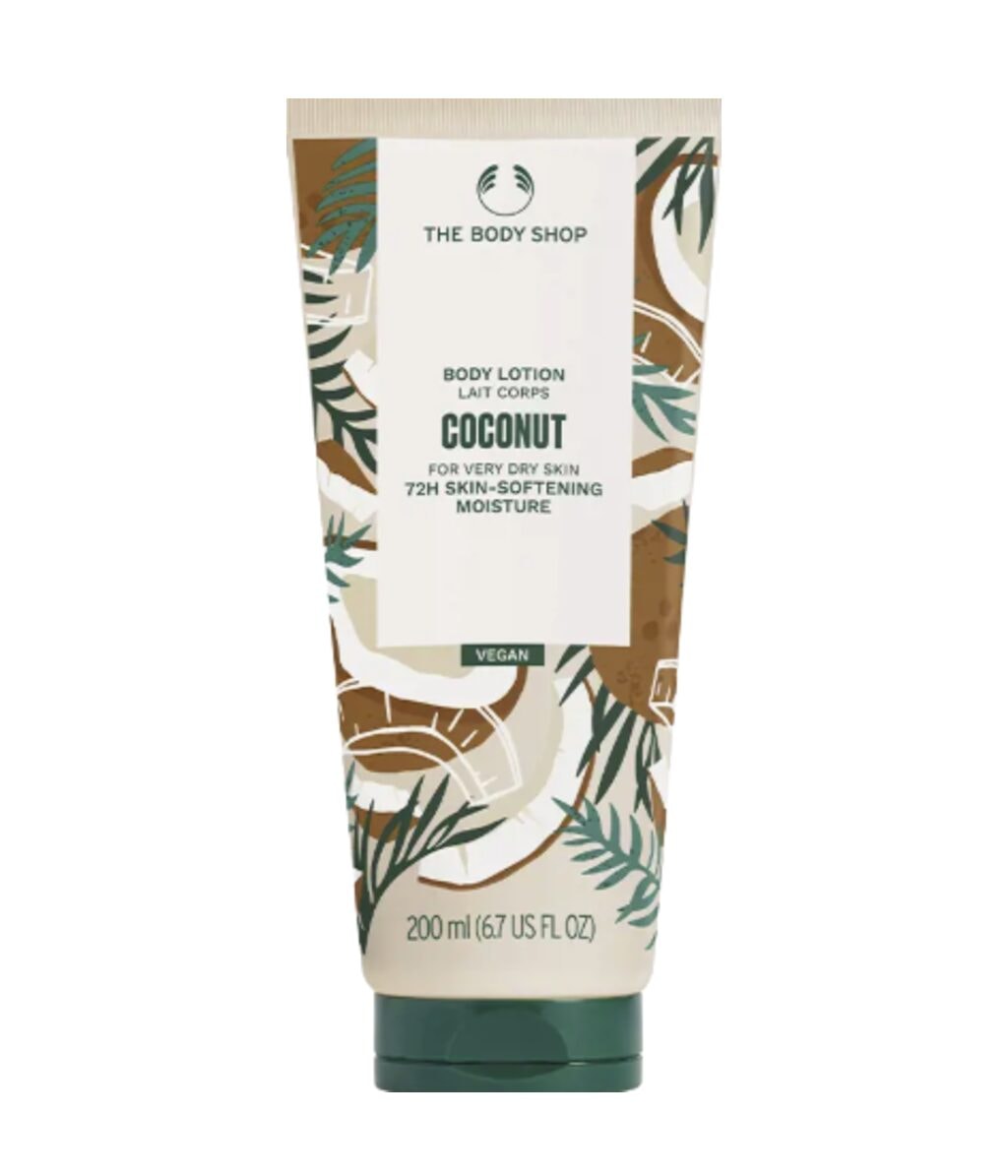 Лосьон для тела The Body Shop Coconut, с кокосовым маслом, для очень сухой кожи, 200 мл
