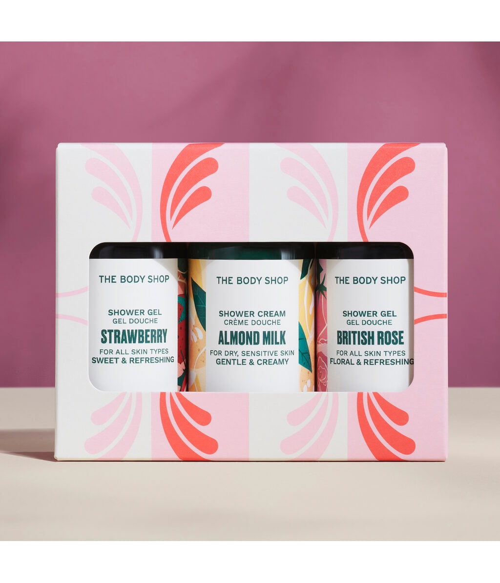 Набор гелей для душа The Body Shop Shower Gel Trio — фото 2