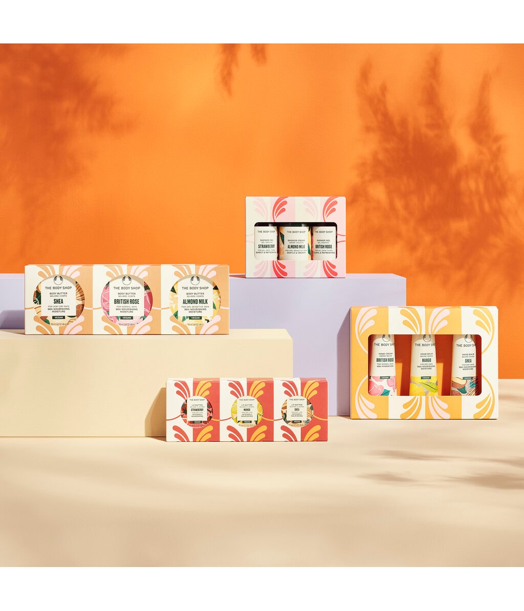 Набор баттеров для тела The Body Shop Body Butter Trio, с маслом ши — фото 3