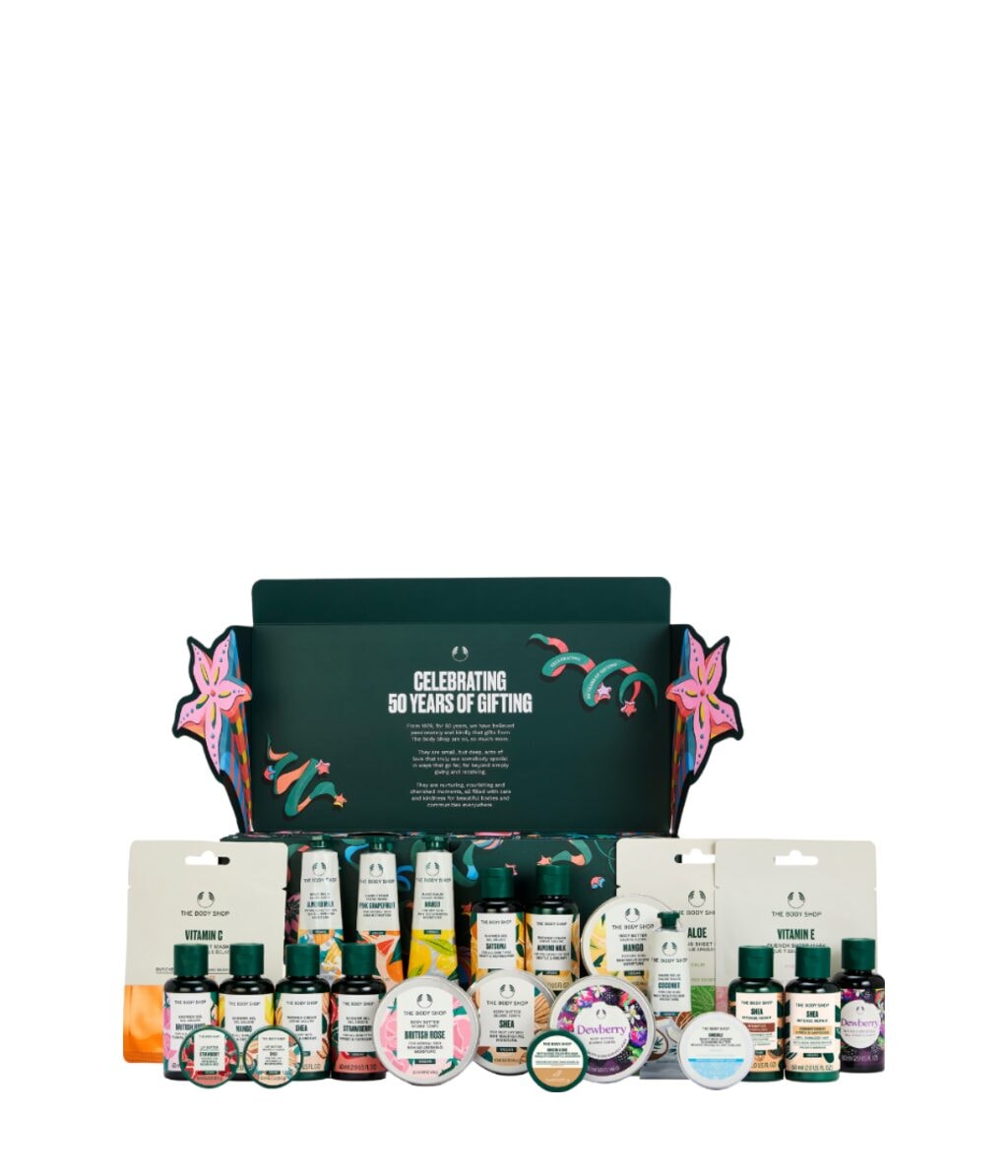 Адвент-календарь The Body Shop 2026, 24 средства для ухода за телом и лицом — фото 2