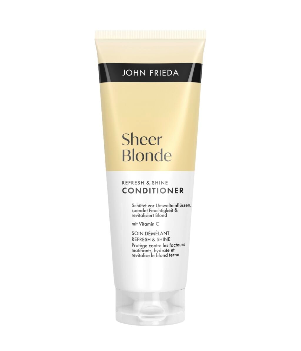 Кондиционер для волос John Frieda Sheer Blonde Refresh & Shine увлажняющий, для блеска, для светлых волос, 250 мл