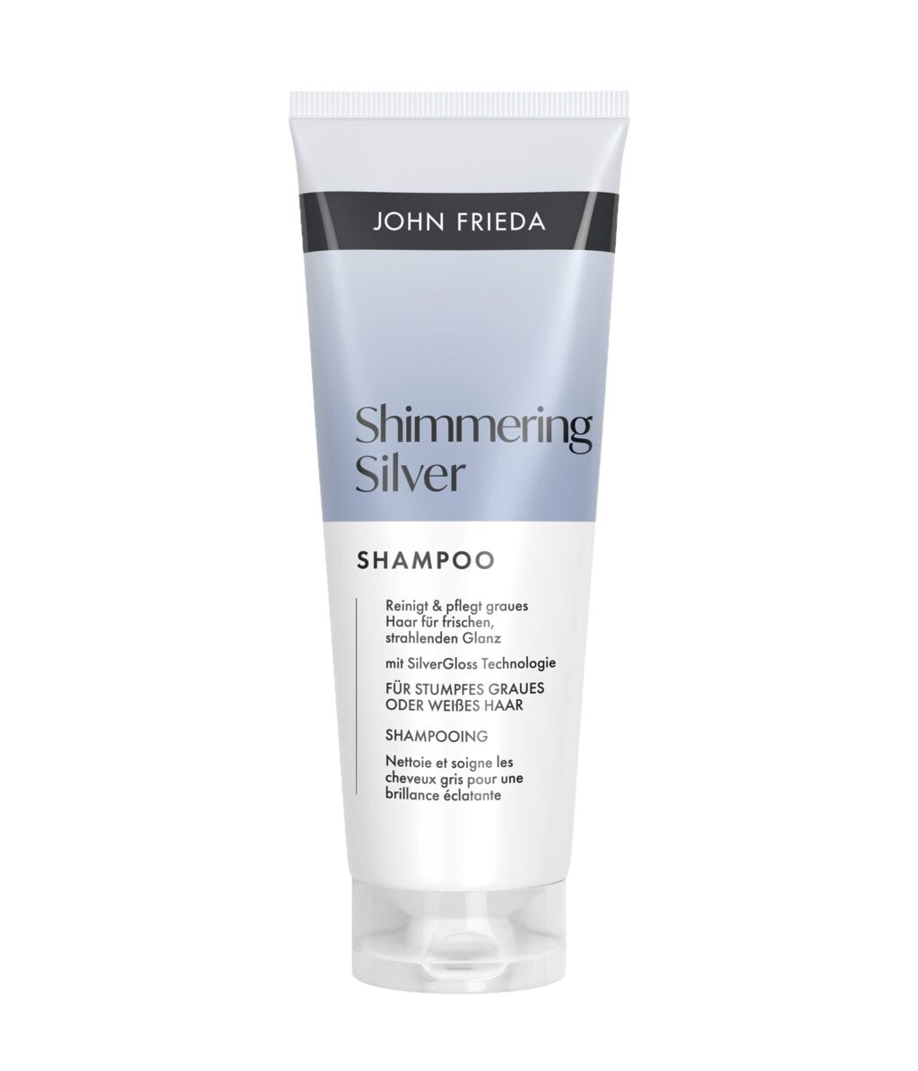 Оттеночный шампунь John Frieda Shimmering Silver против желтизны, для седых волос, 250 мл