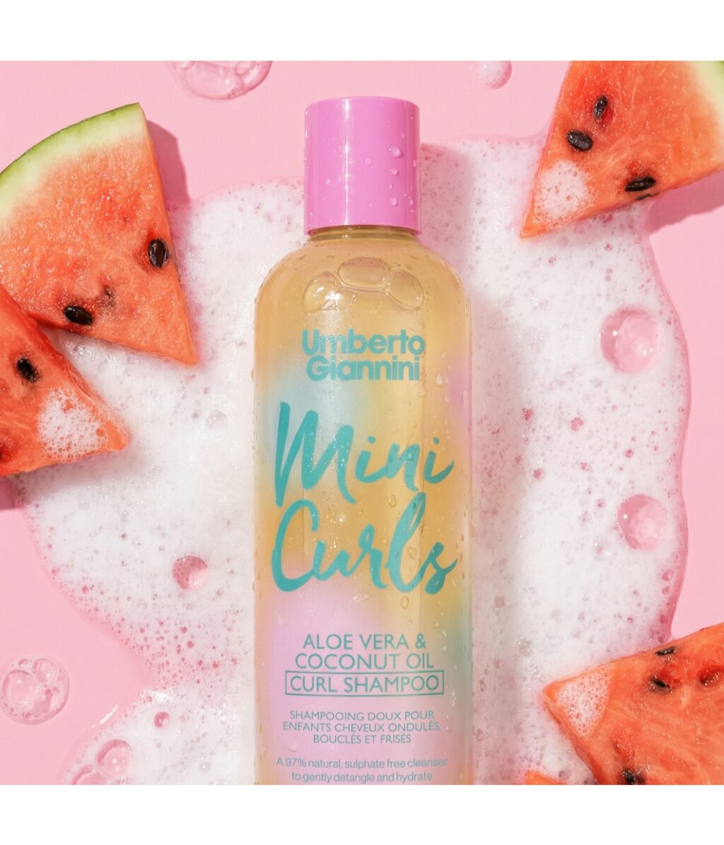 Детский шампунь Umberto Giannini Mini Curls увлажняющий, с 6 месяцев, 250 мл — фото 2