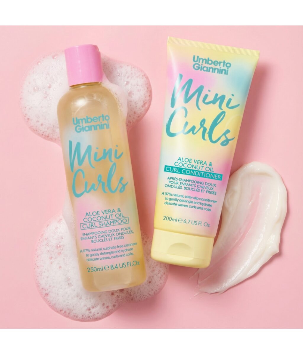 Детский шампунь Umberto Giannini Mini Curls увлажняющий, с 6 месяцев, 250 мл — фото 3
