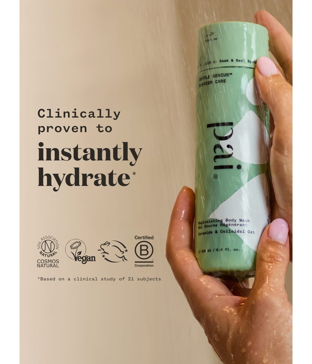 Гель для душа Pai Skincare Gentle Genius Barrier Care Replenishing, с керамидами, для чувствительной кожи, 250 мл — фото 5