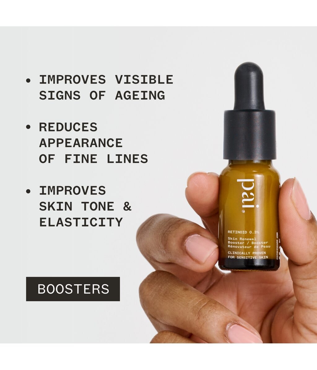 Бустер для лица Pai Skincare Retinoid 0.3% Skin Renewal Booster, против мелких морщин, для чувствительной кожи, 10 мл — фото 3