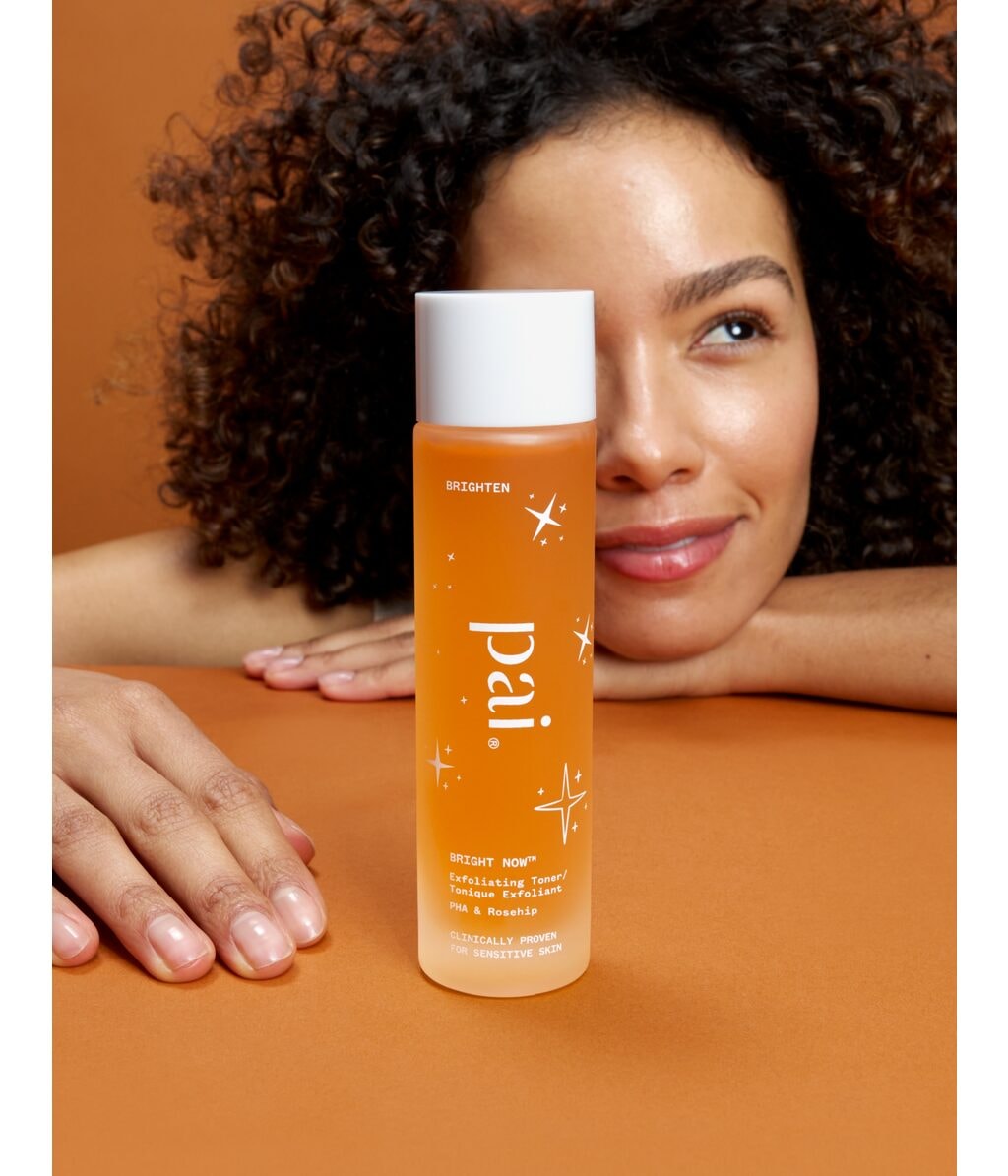 Тоник-эксфолиант для лица Pai Skincare Bright Now Exfoliating Toner с PHA и шиповником, для чувствительной кожи, 100 мл — фото 3