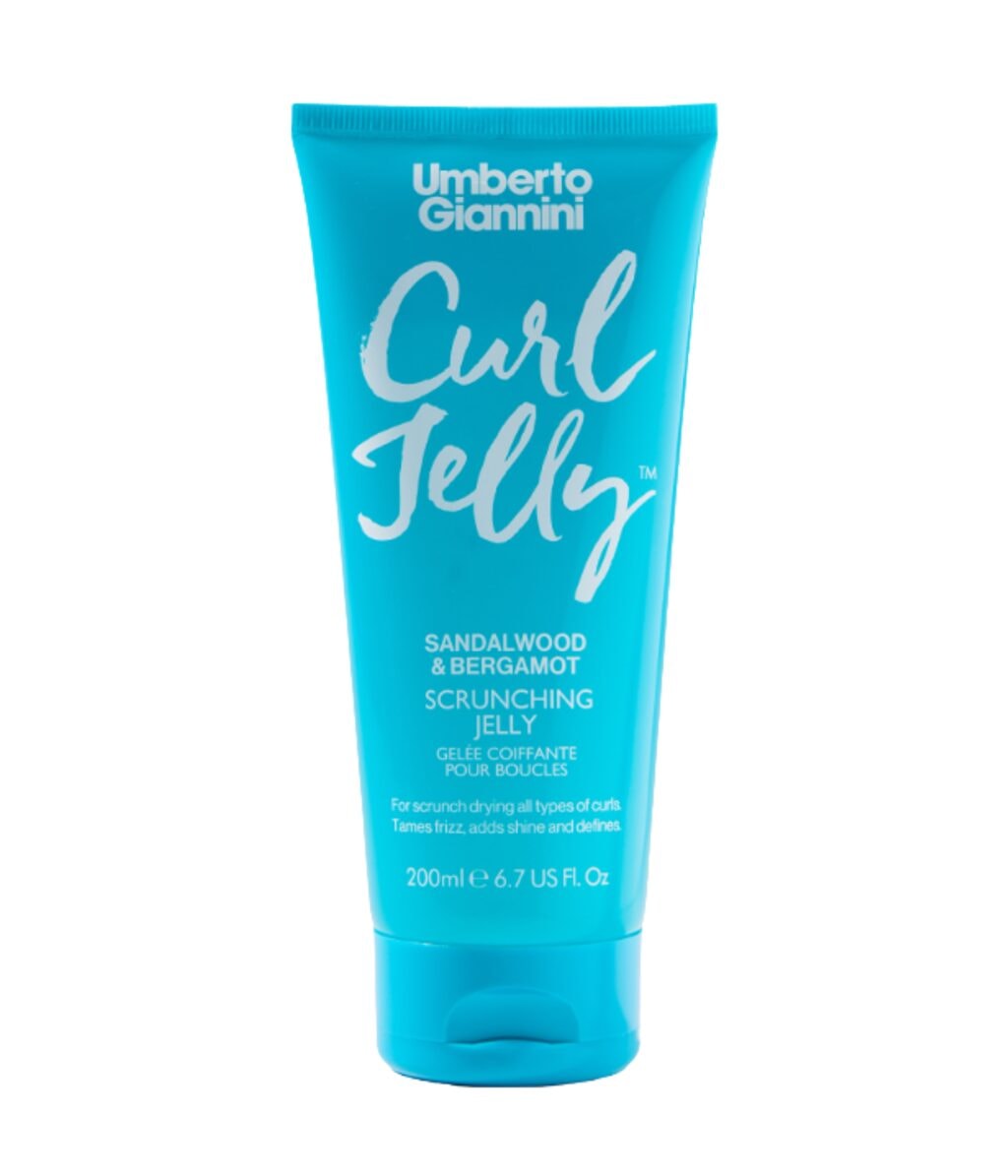 Гель для кудрявых волос Umberto Giannini For Men Curl Jelly Sandalwood & Bergamot, против пушения, 200 мл