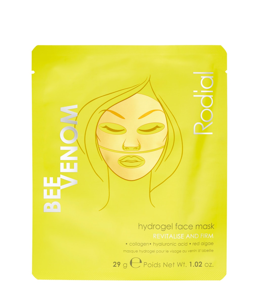 Гидрогелевая маска для лица Rodial Bee Venom Hydrogel Face Mask для сияния кожи, для сухой и зрелой кожи, 29 г — фото 2