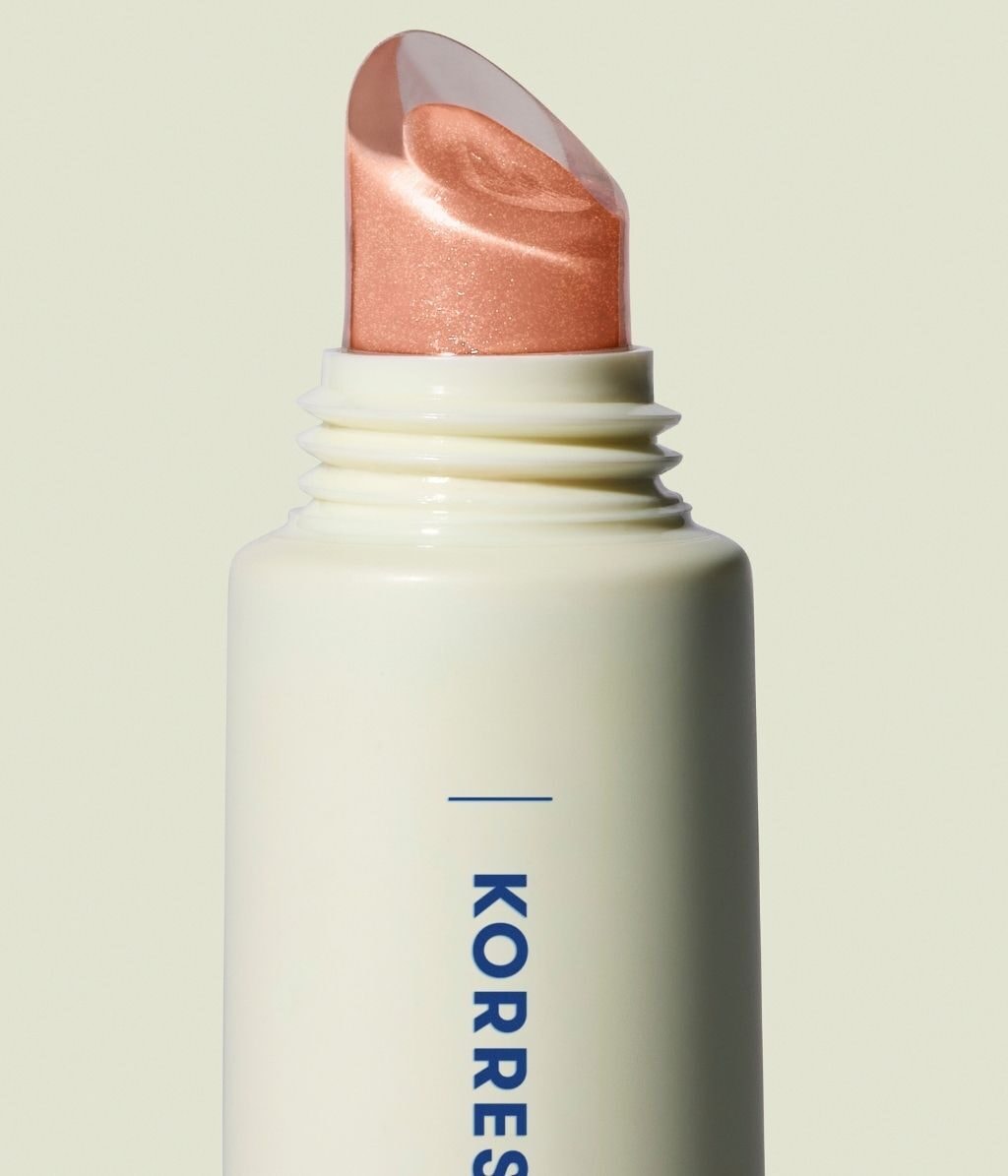 Блеск для губ Korres True Lip Shine увлажняющий, оттенок 03 Peach Shimmer, 10 мл — фото 4
