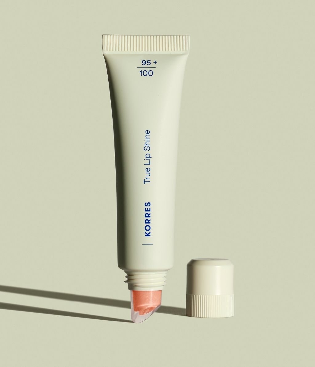 Блеск для губ Korres True Lip Shine увлажняющий, оттенок 03 Peach Shimmer, 10 мл — фото 5
