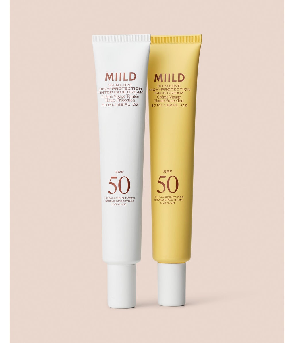 Солнцезащитный крем для лица Miild Skin Love High-Protection Invisible водостойкий, SPF 50, 50 мл — фото 3