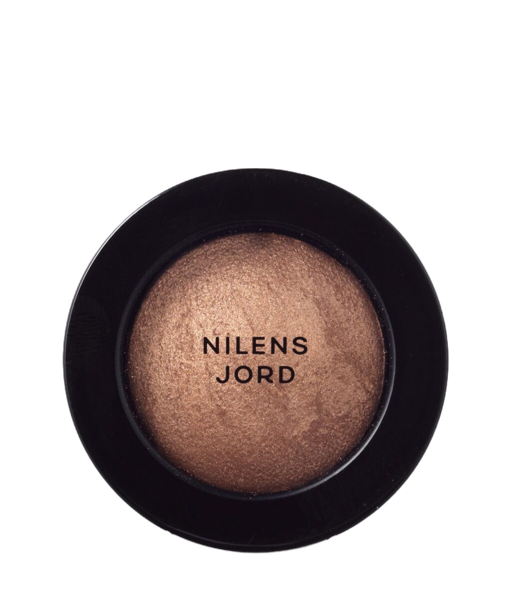 Тени для век Nilens Jord Baked Mineral, минеральные, бархатистые, оттенок Hazel