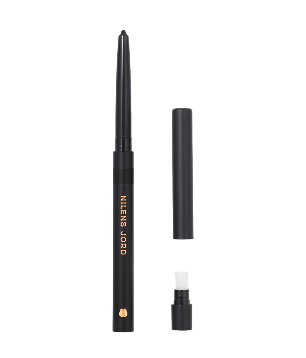 Карандаш для глаз Nilens Jord Water Resistant Eyeliner, водостойкий, кремовый, оттенок Black