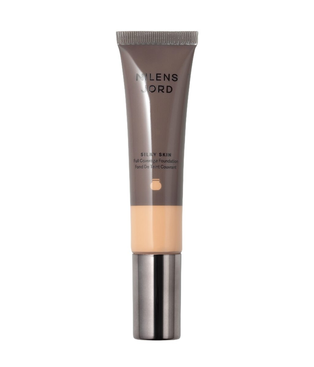 Тональная основа Nilens Jord Silky Skin полуматовая, полное покрытие, оттенок 9032 - Bright