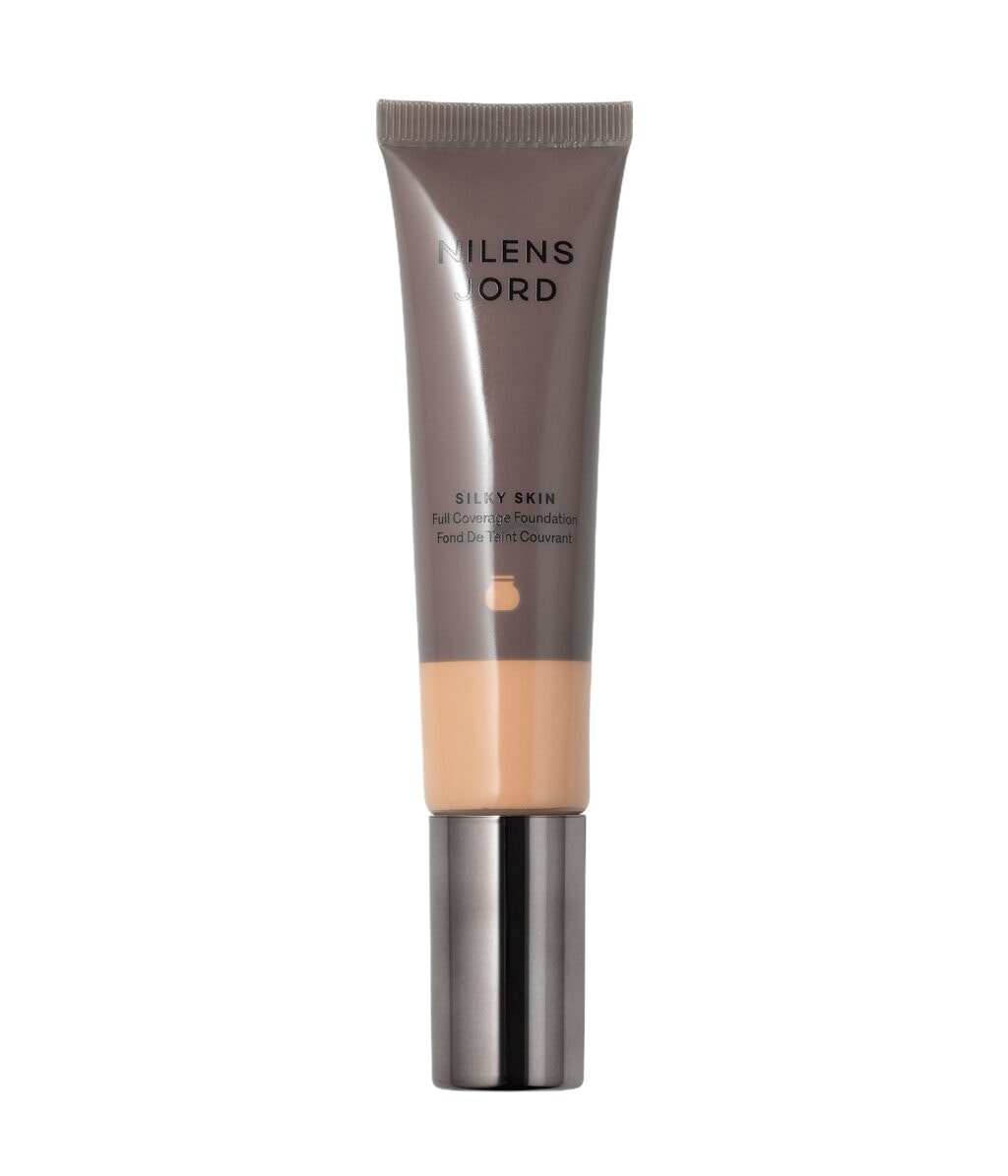 Тональная основа Nilens Jord Silky Skin полуматовая, полное покрытие, оттенок 9036 - Classic