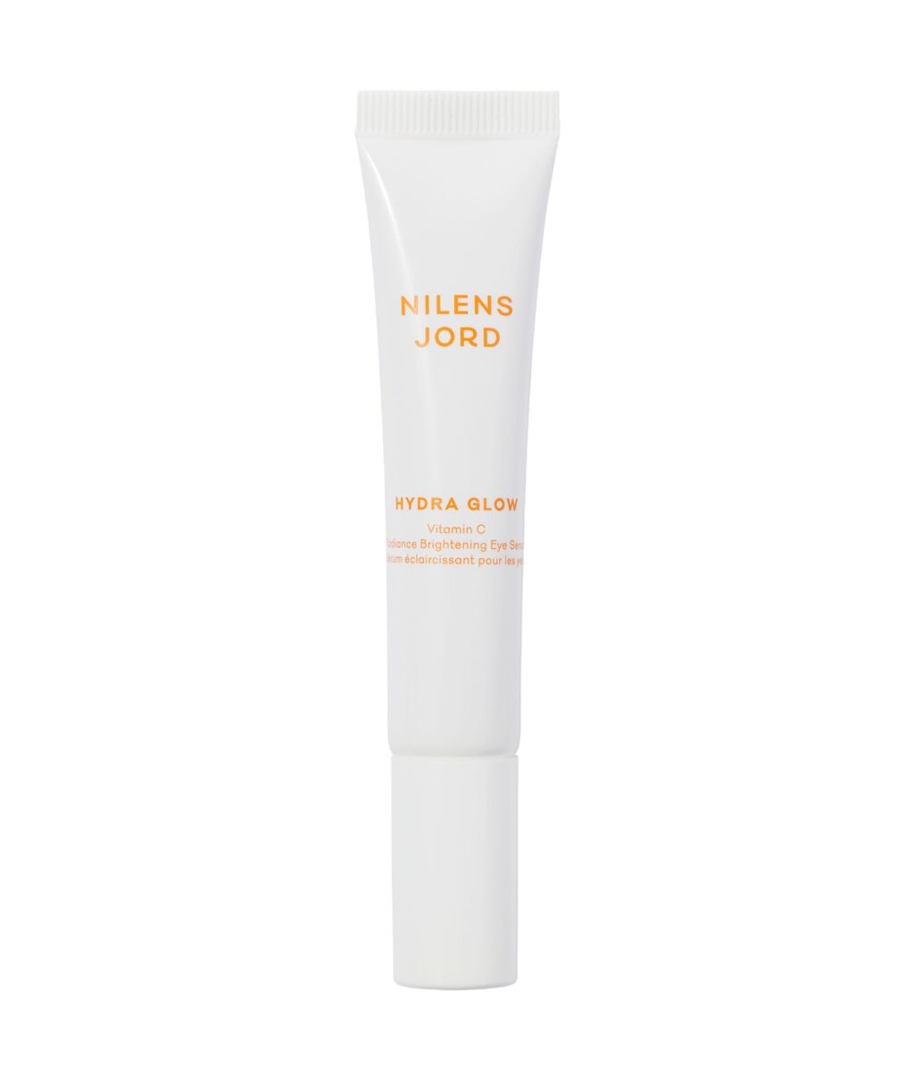 Сыворотка для кожи вокруг глаз Nilens Jord Hydra Glow Vitamin C Radiance Brightening Eye Serum, с кофеином, 15 мл