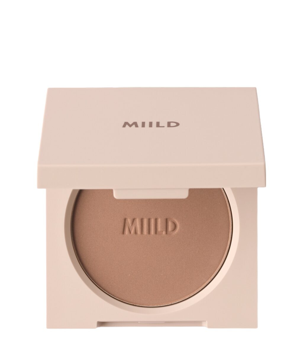 Бронзер Miild Skin Glow Matte Bronzing Powder матовый, оттенок 01 Golden Glow, 9 г — фото 2
