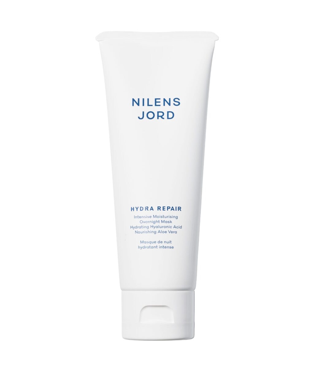 Ночная маска для лица Nilens Jord Hydra Repair Intensive Moisturising Overnight Mask увлажняющая, с маслом ши и скваланом, 75 мл