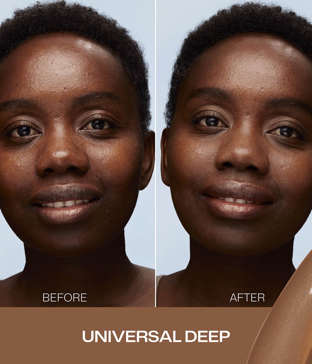 Тональная сыворотка Lumene Invisible Illumination Glow Beauty Serum, лёгкое покрытие, тон Universal Deep, 30 мл — фото 4