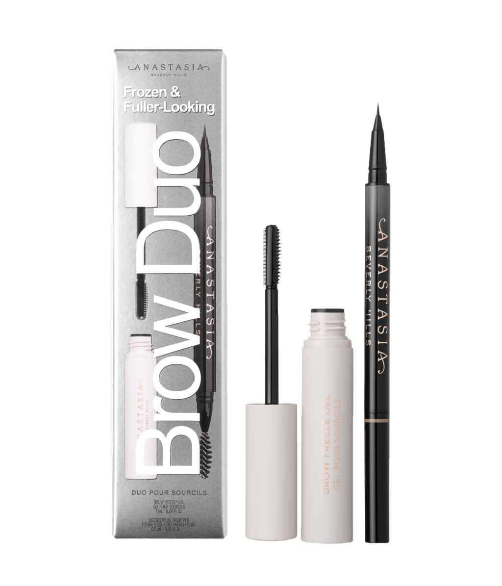 Набор для бровей Anastasia Beverly Hills Frozen & Fuller-Looking Brow Duo для объёма и фиксации, оттенок Soft Brown — фото 2