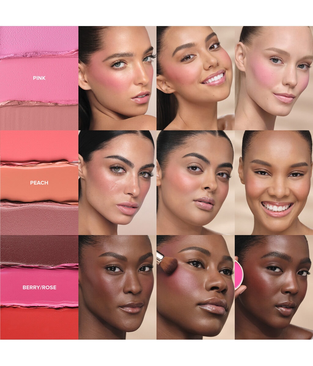 Кремовые румяна Anastasia Beverly Hills Magic Touch Blush Trio из трёх оттенков, оттенок Peach Trio, 9 г — фото 3