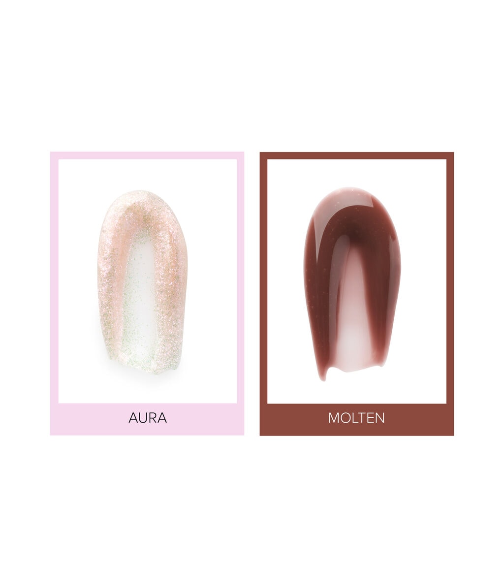 Набор для губ Anastasia Beverly Hills High-Shine Mini Lip Gloss Duo, 2 мини-блеска Aura и Molten — фото 2