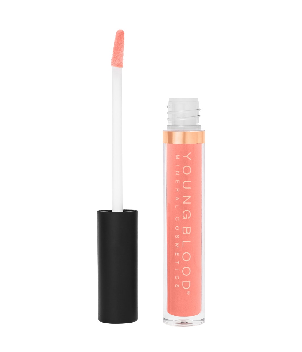 Блеск для губ Youngblood Lipgloss с пептидами, увлажняющий, оттенок Coy