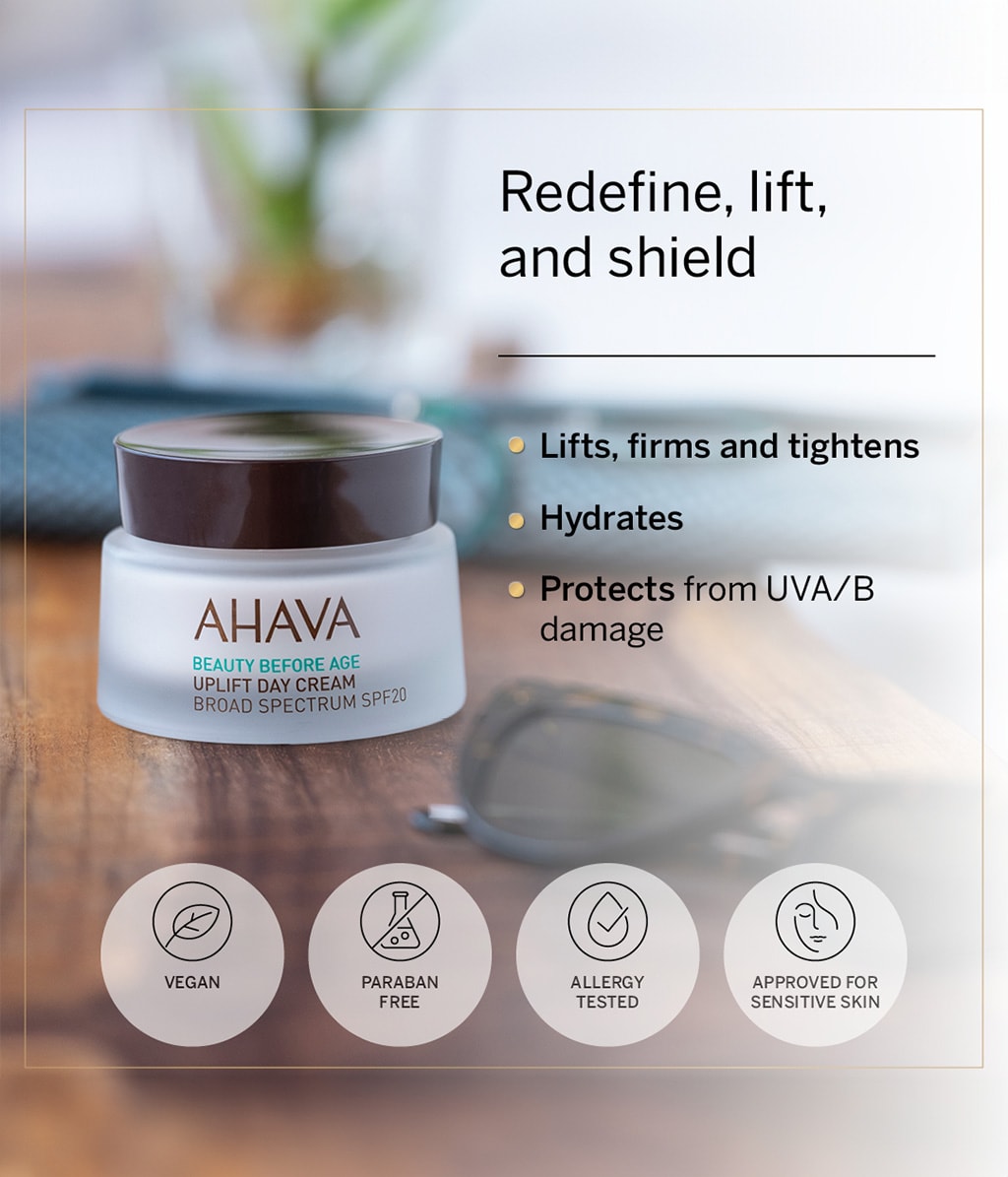 Дневной крем для лица Ahava Beauty Before Age Uplift антивозрастной, SPF 20, 50 мл — фото 6