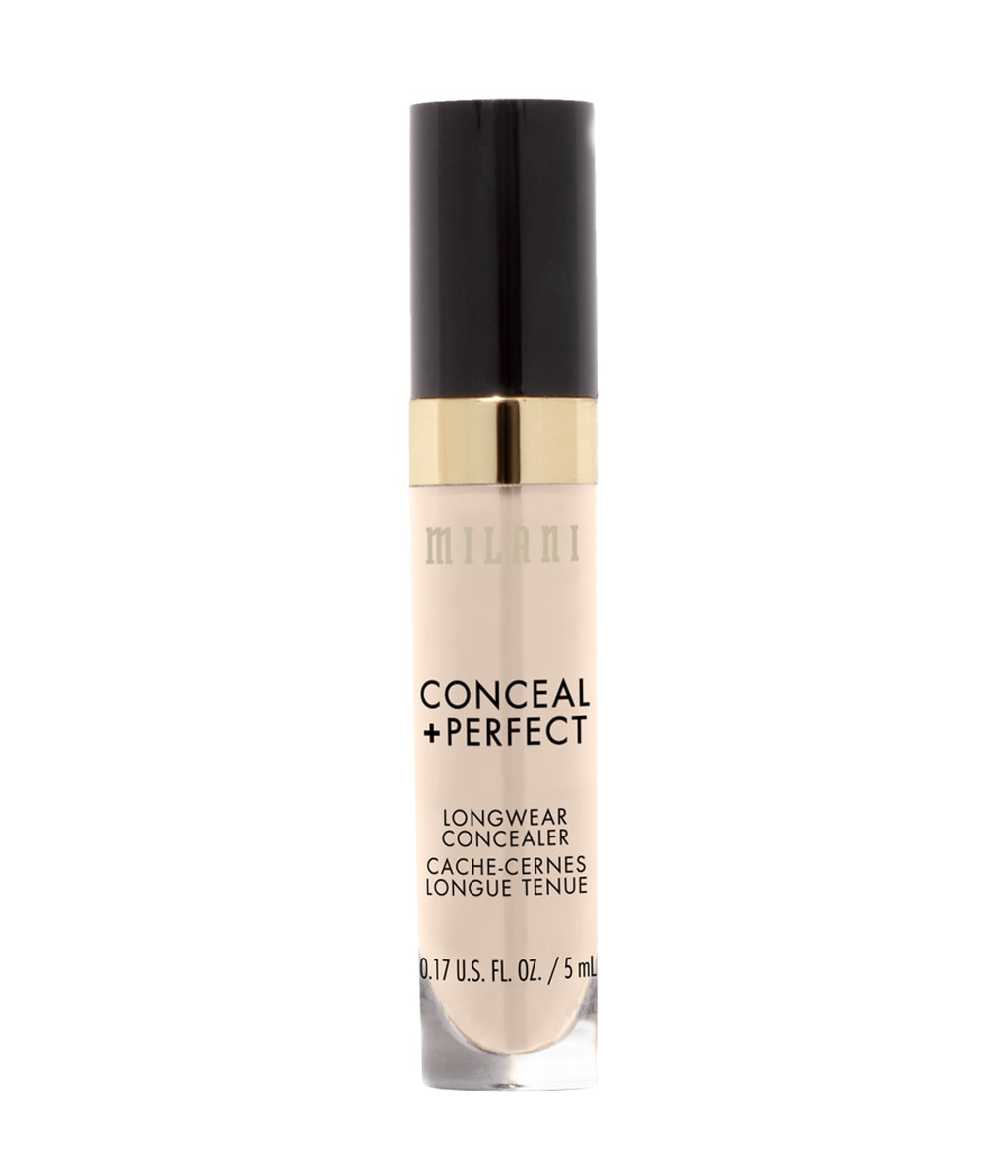 Консилер Milani Conceal + Perfect Long Wear Concealer стойкий, полное покрытие, оттенок 100 - Pure Ivory
