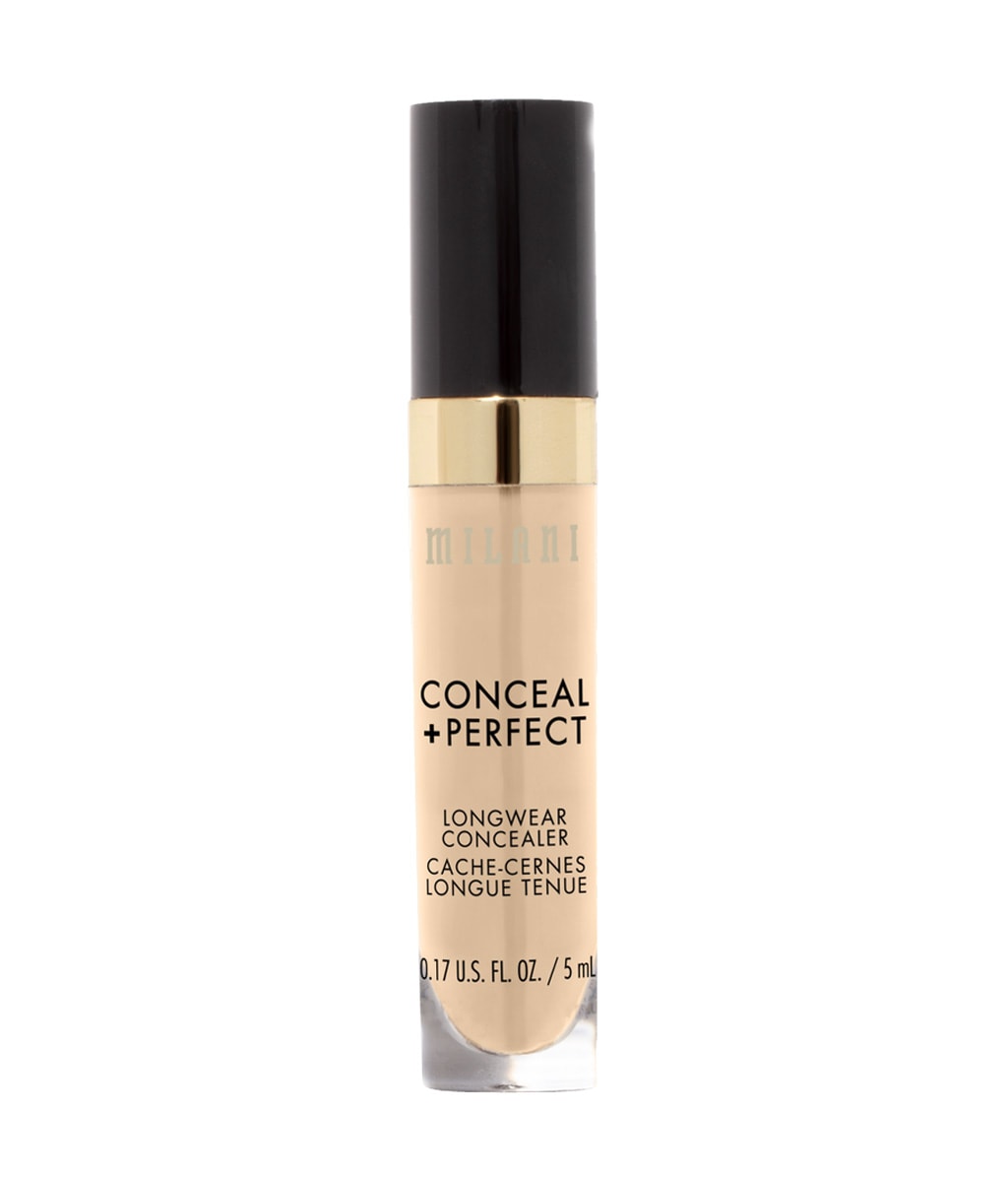 Консилер Milani Conceal + Perfect Long Wear Concealer стойкий, полное покрытие, оттенок 120 - Light Vanilla