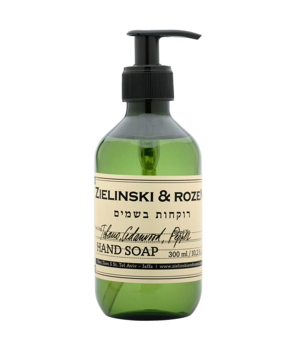 Жидкое мыло для рук Zielinski & Rozen Tobacco, Cedarwood, Pepper, 300 мл