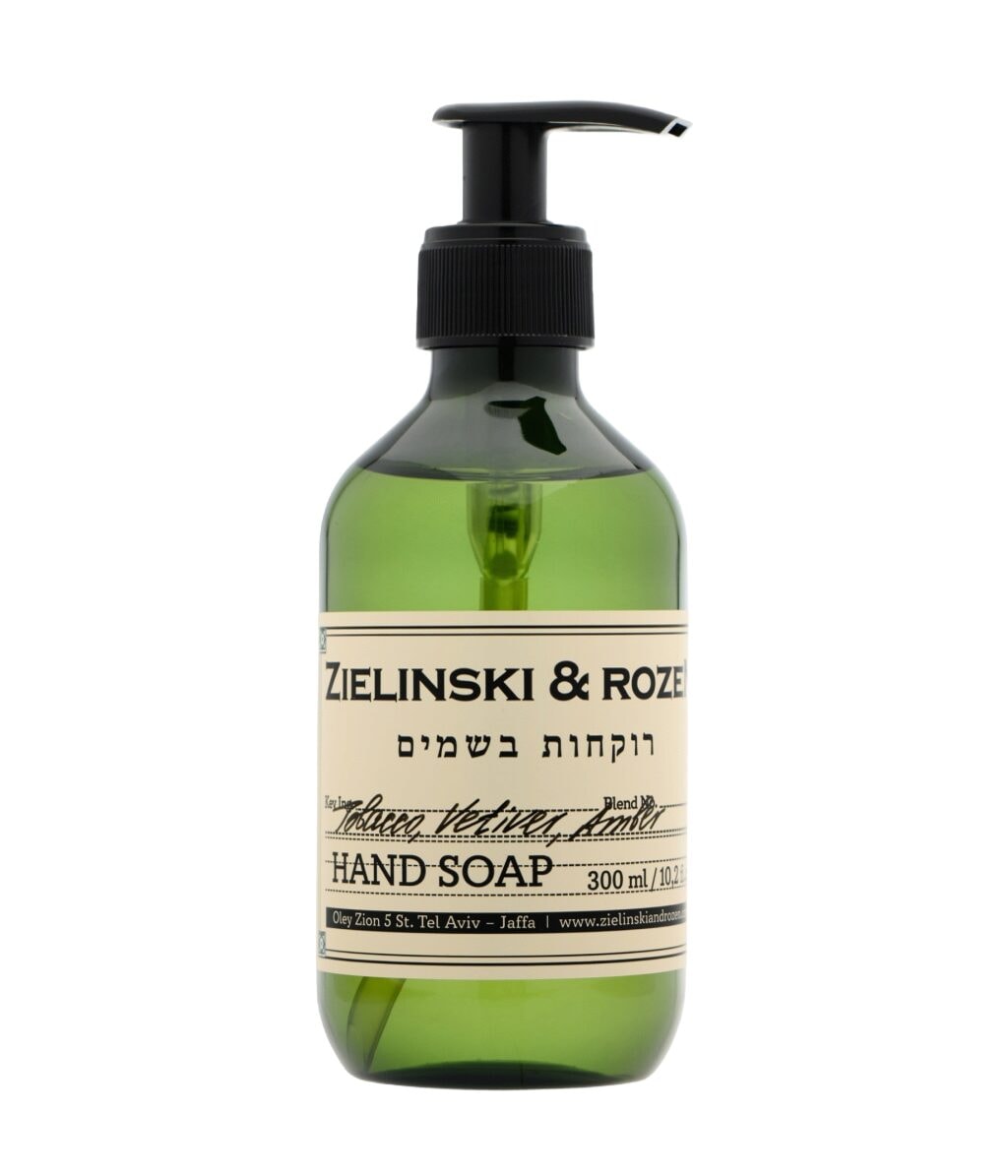 Жидкое мыло для рук Zielinski & Rozen Tobacco, Vetiver, Amber, 300 мл