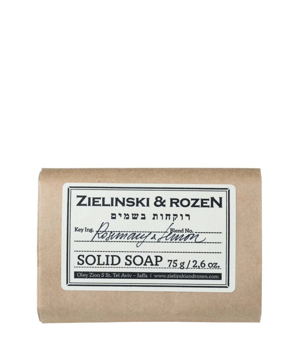 Мыло Zielinski & Rozen Rosemary & Lemon, кусковое, 75 г