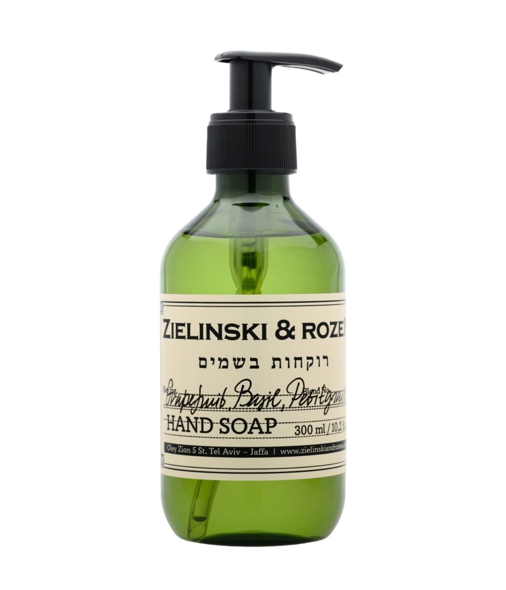 Жидкое мыло для рук Zielinski & Rozen Grapefruit, Petitgrain, Basil, 300 мл