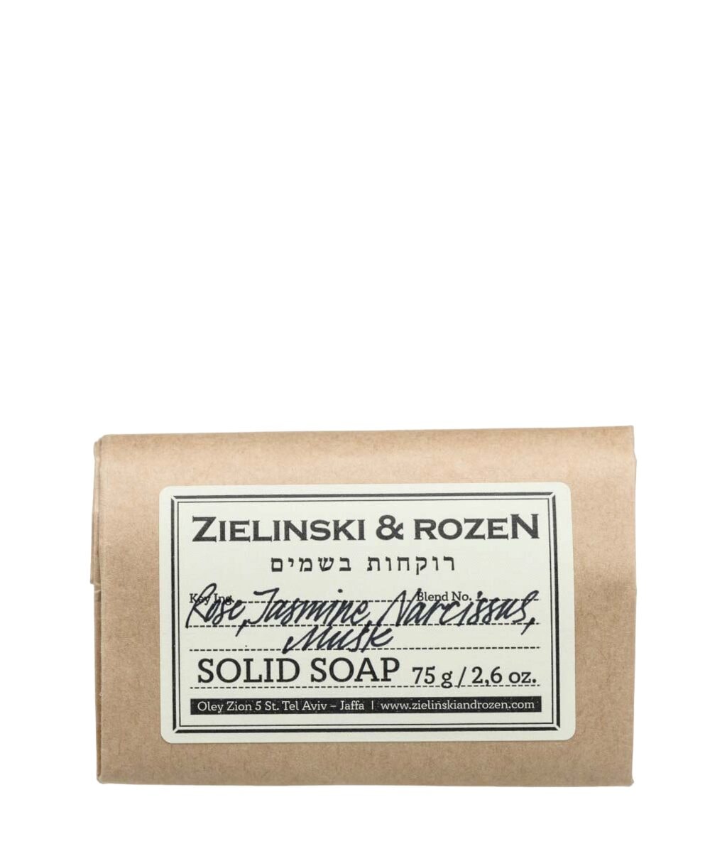 Мыло Zielinski & Rozen Rose, Jasmine, Narcissus, Musk, кусковое, 75 г