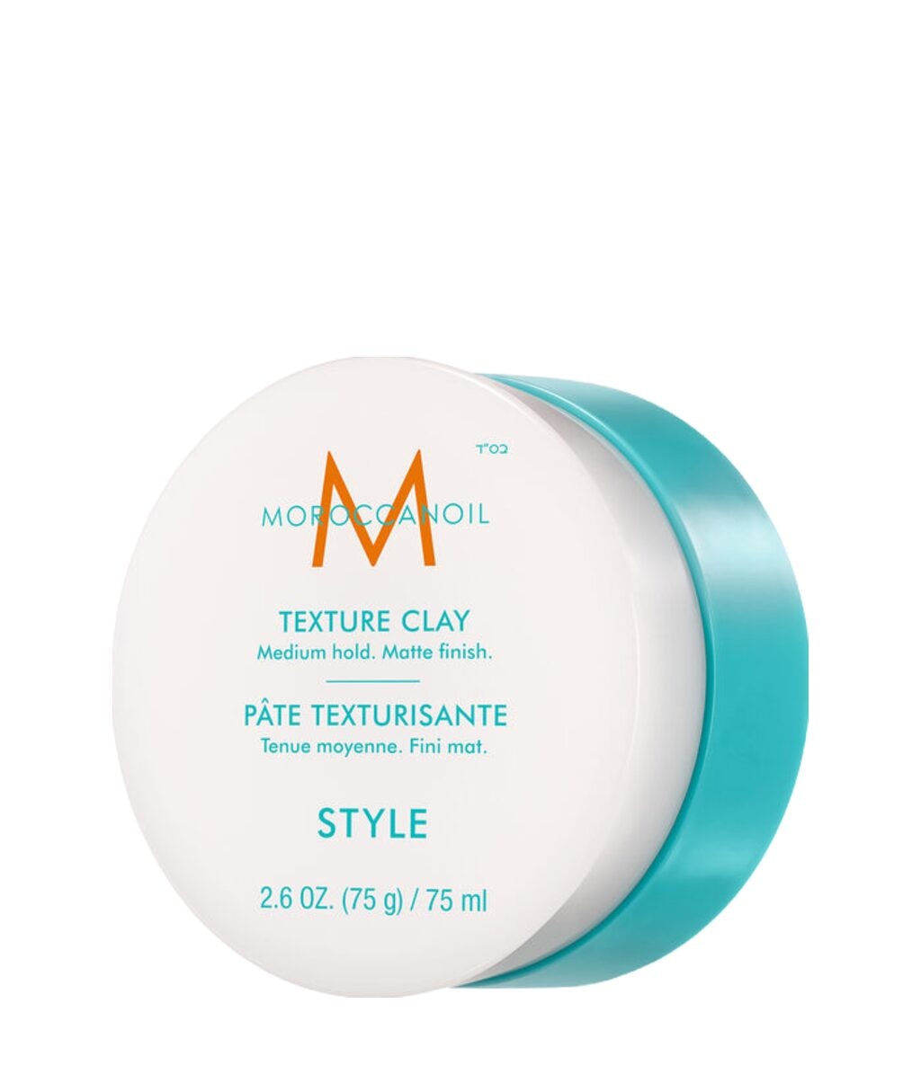 Глина для волос Moroccanoil Style Texture Clay, матовый эффект, сильной фиксации, 75 мл