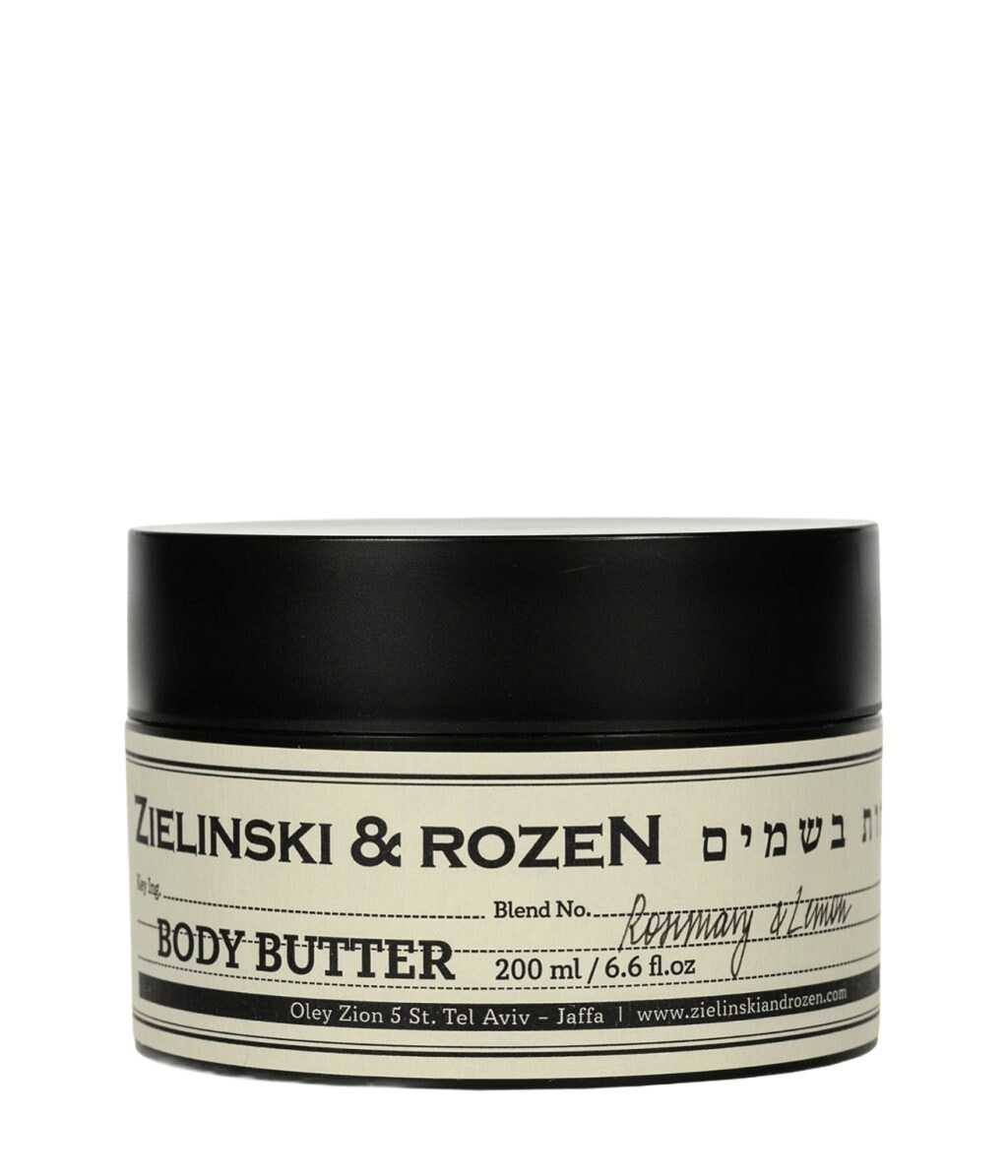 Баттер для тела Zielinski & Rozen Rosemary & Lemon, питательный, с маслом ши и жожоба, 200 мл