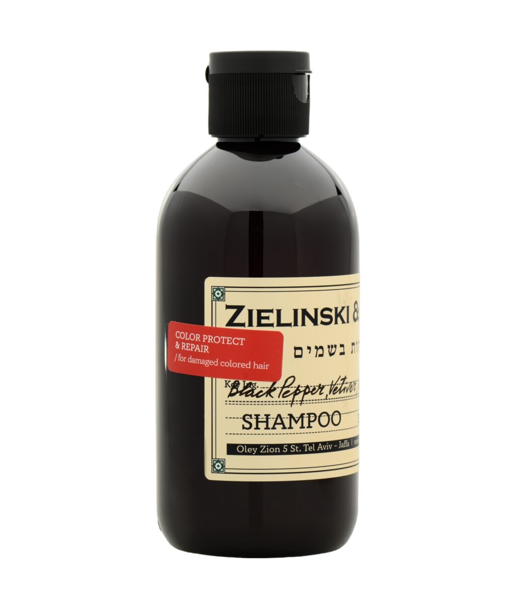 Шампунь Zielinski & Rozen Black Pepper, Vetiver, Neroli, Amber Colored для защиты цвета, для окрашенных волос, 300 мл — фото 2